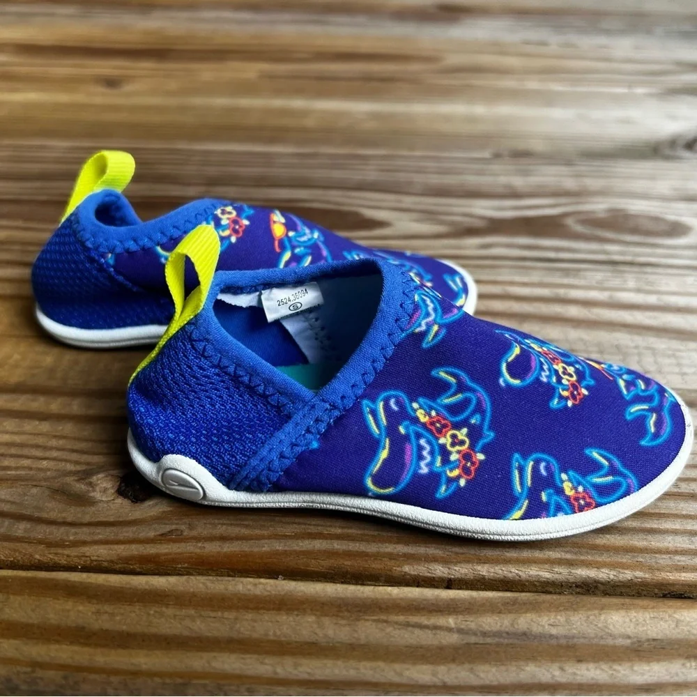 Speedo Blue Shark Toddler Water Shoes 5/6